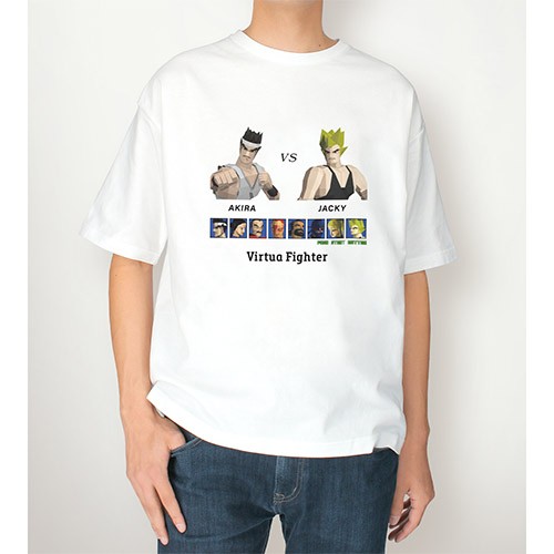 バーチャファイター BIGシルエットTシャツユニセックス｜エビテン