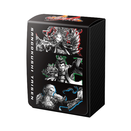 三国志大戦tcg 伝国の玉璽カードキャンペーン　デッキケース　黒金2今回セット 三国志大戦tcg 伝国の玉璽キャンペーン 限定スリーブ 公式柄 未
