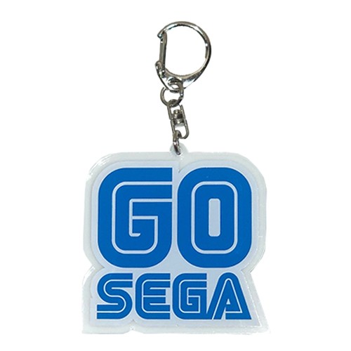 セガ設立60周年 記念「GO SEGA」アクリルキーホルダー｜エビテン