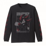 シャドウ・ザ・ヘッジホッグ 袖リブロングスリーブTシャツ/BLACK-L