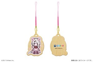 「にじさんじ」木製ストラップ（くまver.）　椎名唯華
