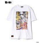 【龍が如く× glamb】Goro Majima T-Shirt White L