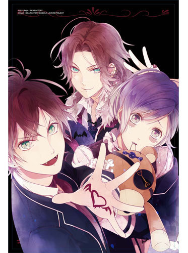 Diabolik Lovers ディアボリックラヴァーズ マイクロファイバータオル A アヤト カナト ライト 拡大画像