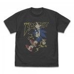 音速のハリネズミ ソニック Tシャツ/SUMI-L