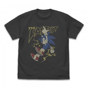 音速のハリネズミ ソニック Tシャツ/SUMI-L