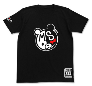 ダンガンロンパ1・2 モノクマソフトTシャツ BLACK-XS