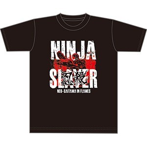 『ニンジャスレイヤー ネオサイタマ炎上』 steamコード付きebtenDXパックTシャツ ブラックVer.B サイズL