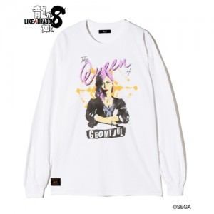 【龍が如く8 × glamb】Seonhee Long Sleeves T-shirt White L