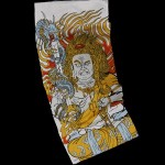 『龍が如く』友禅染手ぬぐい 堂島大吾 不動明王