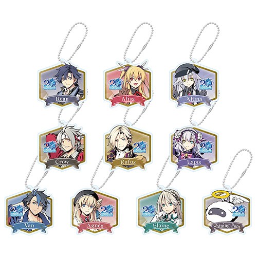 軌跡シリーズ20周年記念 トレーディングアクリルキーホルダー