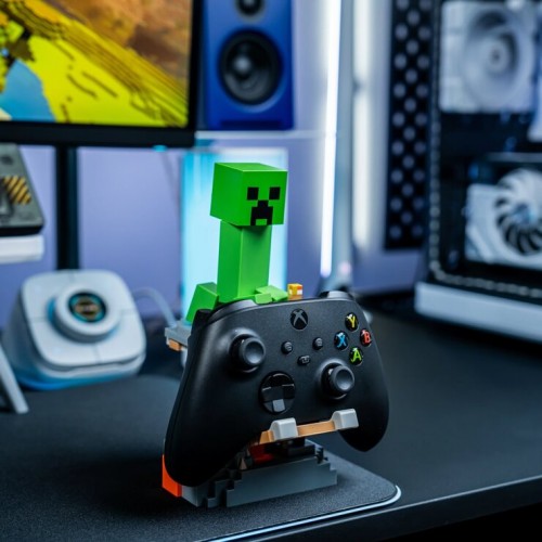 海外正規品クリーパー&スティーブコントローラースタンド ケーブルガイシリーズ Minecraf】