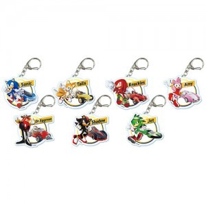 『ソニックレーシング クロスワールド』トレーディングアクリルキーホルダー(単品)
