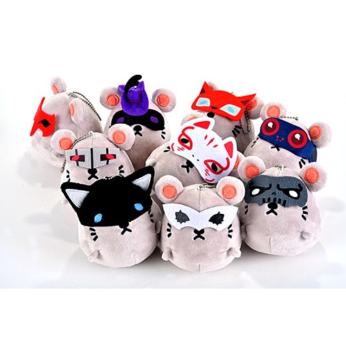 雑貨　09.クロウ Picaresque Mouse マスコットぬいぐるみ 「ペルソナ5」 アトラスDショップ限定 ペルソナ5 Picaresque Mouse マスコットぬいぐるみ 09クロウ