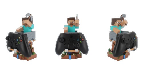 海外正規品クリーパー&スティーブコントローラースタンド ケーブルガイシリーズ Minecraft】