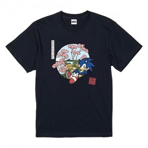 「和ソニック」品川景 御殿山図 Tシャツ Mサイズ