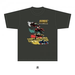 『ソニックレーシング クロスワールド』レースデザインTシャツ Lサイズ