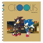 『ソニック・ザ・ヘッジホッグ』 かべがみカバーストーリークロッキーブック ソニック＆シャドウ