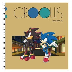 『ソニック・ザ・ヘッジホッグ』 かべがみカバーストーリークロッキーブック ソニック＆シャドウ