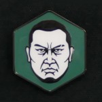 『龍が如く』フェイスピンバッジ 冴島大河