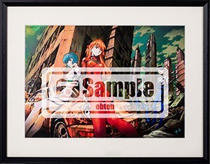 貞本義行「新世紀エヴァンゲリオン」A3複製原画 B　