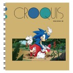 『ソニック・ザ・ヘッジホッグ』 かべがみカバーストーリークロッキーブック ソニック＆ナックルズ