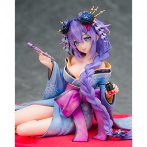 『閃乱忍忍忍者大戦ネプテューヌ -少女達の響艶-』 パープルハート 和服Ver. 3Dクリスタル（パープルハート）セット