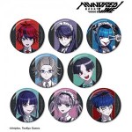 HUNDRED LINE -最終防衛学園-描き下ろし メイド&執事ver. トレーディンググリッター缶バッジ(BOX)