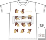 ネコノヒーTシャツ nekonaughey M