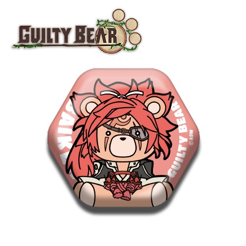 【再販】【GGST】ギルティベア 缶バッジ 19.BAIKEN （限定特典付き）※12月下旬出荷