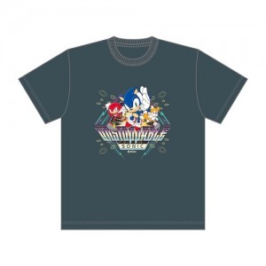『ソニック・ザ・ヘッジホッグ』レトロアーケードソニック TシャツL