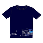 ダライアスTシャツ(銀鷹爆 対 鉄化石) Sサイズ