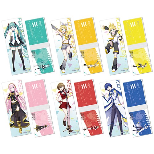 『プロジェクトセカイ カラフルステージ！ feat. 初音ミク』ロングクリアファイルコレクション A 【単品】 バーチャル・シンガー