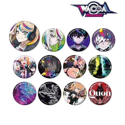 ルーン 缶バッジ WACCA WACCA トレーディング缶バッジ vol.2(単位/BOX)|エビテン
