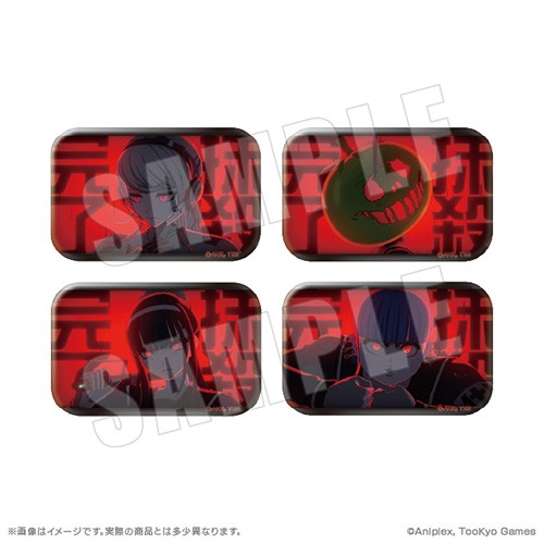 HUNDRED LINE -最終防衛学園- トドメ スクエアカンバッジ