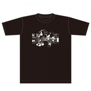 『ソニック・ザ・ヘッジホッグ』かべがみカバーストーリー Tシャツ ＜ソニック＆シャドウ＞ L