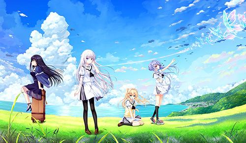 Summer Pockets サマポケ 日傘 VA STOREよりサマポケRB「泡沫の海姫」を含むウェディンググッズ