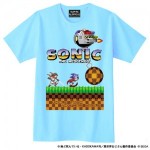 異世界おじさん x SONIC Tシャツ (限定カラー・青) カラー：スカイブルー(青) Lサイズ