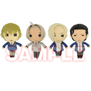 ときめきメモリアル Girl's Side シリーズ　王子様ぬいぐるみ 4個セット（特典付き）【専売商品】