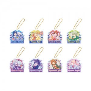 『プロジェクトセカイ カラフルステージ！ feat. 初音ミク』A/Bイラスト 2023-2024 【単品】アクリルキーホルダーコレクション B（全8種）