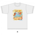 『ソニックレーシング クロスワールド』ストリートアート風Tシャツ テイルス Lサイズ