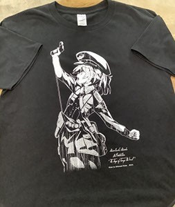 「篠月しのぶ 幼女戦記 十一番目の女神展」Tシャツ XL