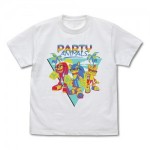ソニック PARTY ANIMALS フルカラーTシャツ WHITE-L[ソニック・ザ・ヘッジホッグ]