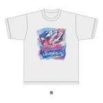 『ソニックレーシング クロスワールド』ストリートアート風Tシャツ ソニック Lサイズ