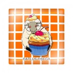 Colorful Sheeple × Sweets！　ガラスマグネット カップケーキ