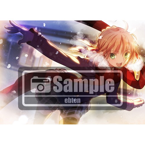 Fate Stay Night 武内崇イラスト アクリルアートボード セイバー エビテン