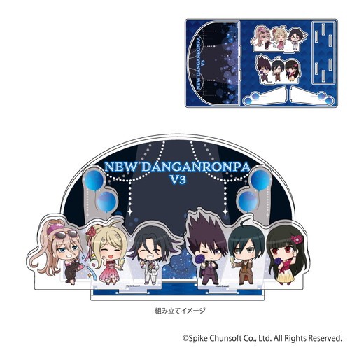 プレミアム アクリルジオラマプレート「ニューダンガンロンパV3