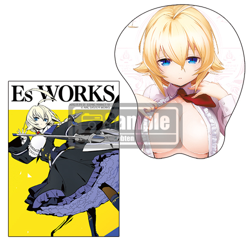 BLAZBLUE ブレイブルー Es マウスパッド BLAZBLUE ブレイブルー Esセット エス マウスパッド 未使用品