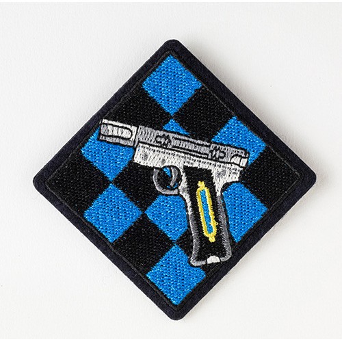 EMooooN】ペルソナシリーズ25周年記念 刺繍バッジ 召喚器｜エビテン