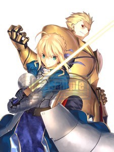 「Fate/Zero」武内崇イラスト B2タペストリー＜セイバー＆ギルガメッシュ＞