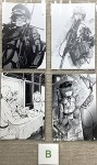 「篠月しのぶ 幼女戦記 十一番目の女神展」ポストカードセット B